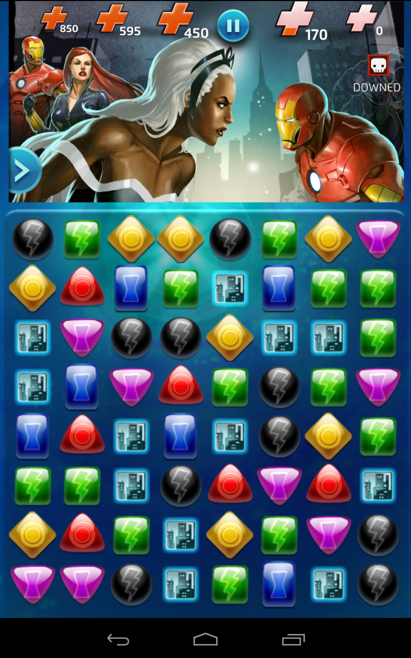 Mobile Game of the Week Marvel Puzzle Quest Dark Reign